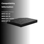 BMW Activated Charcoal Cabin Air Microfilter for G01, G02, G20, G29