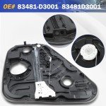 X4XZ Rear Right Window Regulator for 2016-2020 Tucson