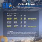 ENA 6-Pack Iridium Spark Plugs and Coils for Nissan