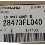 Subaru Rear Axle Hub Bearing Unit 28473FL040
