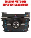 Ford Explorer Sony 8" Radio Climate Control Panel