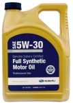 Subaru 5W-30 Synthetic Motor Oil - 5 Quarts