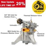 YAMATIC 7/8" Shaft 3000 PSI Pressure Washer Pump