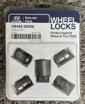 Hyundai OEM Wheel Locks Nut Set U8440 00500