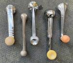 Vintage Window Crank Handle Set of 5