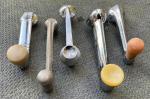 Vintage Window Crank Handle Set of 5