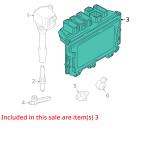 2018 BMW X1 OEM ECM Brain Box Replacement