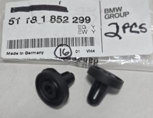 Genuine BMW License Plate Plug Insert Nut OEM
