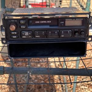 Toyota AM FM CD Cassette Radio Player A56403