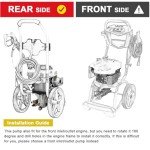 YAMATIC 7/8" Shaft 3000 PSI Pressure Washer Pump