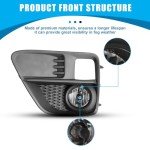 Subaru WRX Fog Light Assembly for 2015-2017