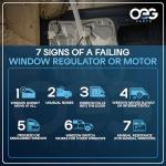 Window Regulator Front Left for Hyundai Elantra