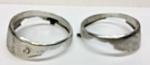 OEM Ford Headlight Bezels Pair from 1960s