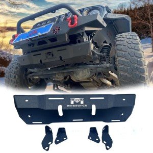 MTNTOPCN Aluminum Skid Plate for Jeep Wrangler & Gladiator