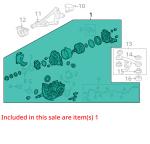 Honda HR-V Carrier Assembly 2019-2022 OEM Part