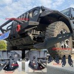 MTNTOPCN Aluminum Skid Plate for Jeep Wrangler & Gladiator