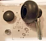 Toyota OEM Steering Knob Kit 04451-20290-71