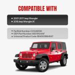 Right Passenger Side Fender Flare Bracket for Jeep Wrangler