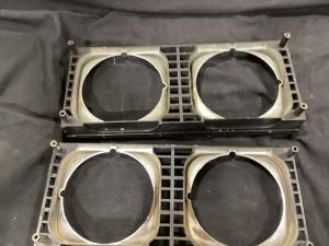1973 Chevy Impala Chrome Headlight Bezels Pair