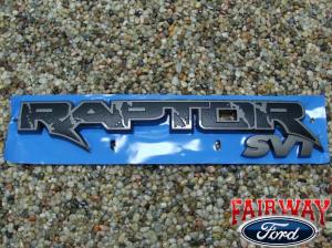 Ford F-150 Raptor SVT Tailgate Emblem 09-14