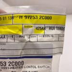 Hyundai OEM HVAC Control Knob 97253 2C000