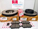 2005-2015 Tacoma 2WD 5 Lug Brake Rotors & Pads