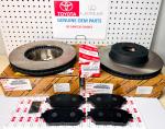 2005-2015 Tacoma 2WD 5 Lug Brake Rotors & Pads
