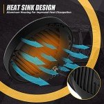 NUVISION 7" LED Headlights for Jeep Wrangler