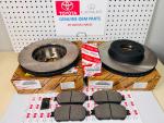 2005-2015 Tacoma 2WD 5 Lug Brake Rotors & Pads