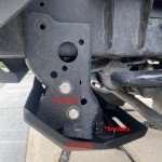 MTNTOPCN Aluminum Skid Plate for Jeep Wrangler & Gladiator