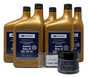 SUBARU Oil Change Kit with Filter and Gasket