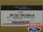 Ford Edge Remote Start Kit with 2 Keys