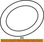 Honda Accord Crosstour Engine Filler Cap Seal