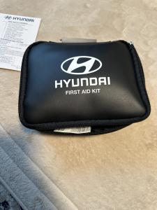 Hyundai Genuine OEM First Aid Kit Black