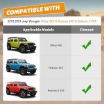 Jeep Wrangler 4XE Front & Rear Fender Flares