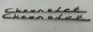 Chevrolet Vintage Chrome Emblem Badge for Fenders