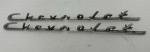 Chevrolet Vintage Chrome Emblem Badge for Fenders