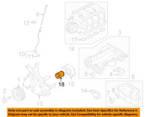 Nissan OEM Altima Oil Filter 15208-9E01A