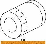 Nissan OEM Altima Oil Filter 15208-9E01A