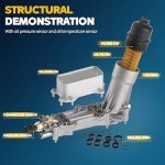 Aluminum Engine Oil Filter Housing for Chrysler/Dodge