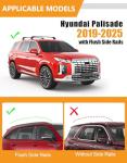 Heavy Duty Lockable Roof Rack Cross Bars for Hyundai Palisade