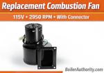 Central Boiler Combustion Fan with Connectors OEM