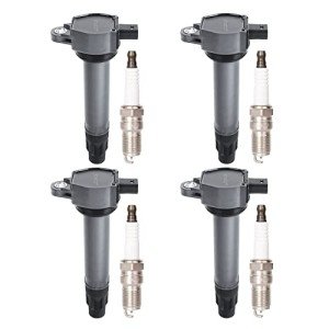 Ignition Coil Pack and Spark Plugs Set - Jeep, Dodge, Chrysler