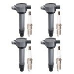 Ignition Coil Pack and Spark Plugs Set - Jeep, Dodge, Chrysler