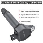 Ignition Coil Pack and Spark Plugs Set - Jeep, Dodge, Chrysler