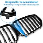 Gloss Black Kidney Grille for BMW X5 G05