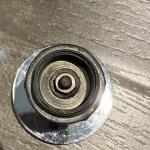 Corvette Cigarette Lighter Socket Mounting Ring OEM