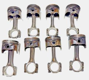 1969-1989 Corvette C3 C4 5.7L V8 Piston Rod Set