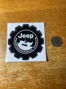 OEM Jeep Performance Window Decal - 3x3 Inches