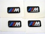 BMW M 3D Stickers Badges Emblems Decals